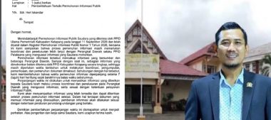 DATA POKIR KETUA DPRD BELUM DIBUKA — PPID Ketapang Perpanjang Waktu, Heri Iskandar: Ada Kesan Enggan Membuka Informasi