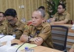 SEKDA KETAPANG HADIRI RAPAT KERJA GUBERNUR KALBAR MELALUI ZOOM MEETING