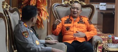 BUPATI KETAPANG TERIMA AUDIENSI KAPOLRES KETAPANG, PERKUAT SINERGI PENANGANAN KARHUTLA