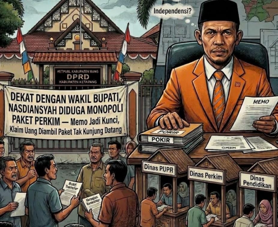 NASDIANSYAH: Di Balik Vokalnya, Diduga Kuasai Paket Pekerjaan Di Berbagai OPD — “Kalau Dak Dapat Pokir, Cari Pak Nas”
